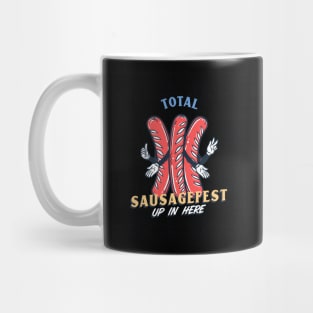 Total Sausagefest! Mug